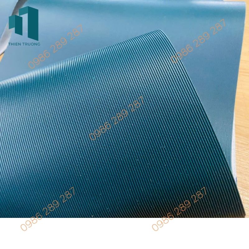 Băng Tải PVC Xanh Sọc